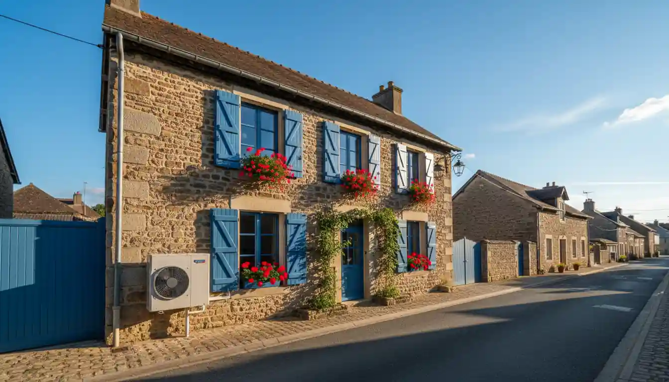 Installation pompe à chaleur à Augères