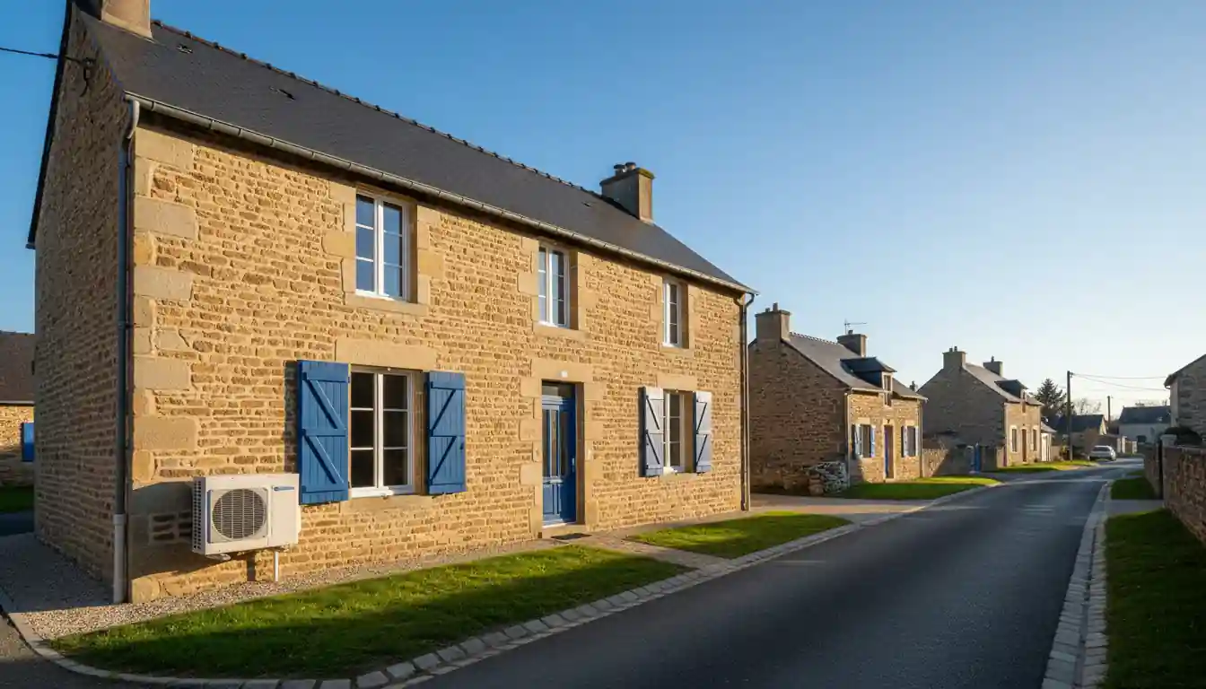 Installation pompe à chaleur à Genouillac